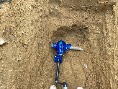 上下水本管工事